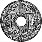 ½ Centime