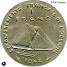 1 Franc (Incuse Essai)