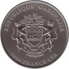 1000 Francs CFA (Ostrich; Silver Bullion)