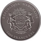 1000 Francs CFA (Cheetahs; Silver Bullion)