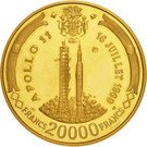 20 000 Francs (1st Moon landing)