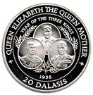 20 Dalasis (Year of the three Kings)