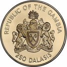 250 Dalasis (Pope John Paul II Visit Gambia)