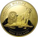 1000 Dalasis (Lions with cub)