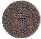 10 Reis - Maria II (countermarked over 5 Reis JOSEPHVS I)