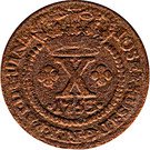 10 Reis - José I