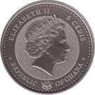5 Cedis - Elizabeth II (Bullion Coinage - Flamingo)