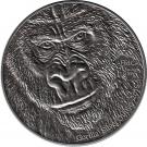 5 Cedis - Elizabeth II (Bullion Coinage - Gorilla)