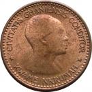 ½ Penny - Elizabeth II