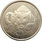 100 Cedis - Elizabeth II (African Leopard)