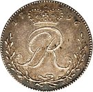 ¼ Ackey - George III