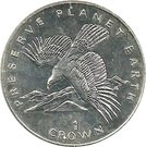 1 Crown - Elizabeth II (Spanish Eagle)