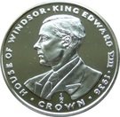 ½ Crown - Elizabeth II (King Edward VIII)