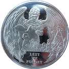 1 Crown - Elizabeth II (Battle of Ypres; Gold Plated)