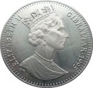 1 Crown - Elizabeth II (Discus Thrower)
