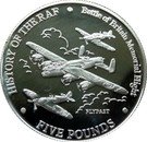 5 Pounds - Elizabeth II (Flypast)