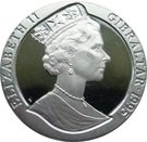 1 Crown - Elizabeth II (Rock of Gibraltar)