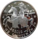 2.8 ECUs / 2 Pounds - Elizabeth II (Knight)
