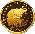 ⅕ Crown - Elizabeth II (Elephants)