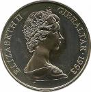 1 Crown - Elizabeth II (King George V)