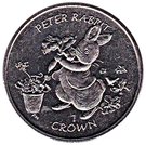 1 Crown - Elizabeth II (Peter Rabbit)