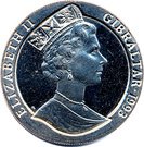 1 Crown - Elizabeth II (U.S.S. Philadelphia)