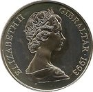 1 Crown - Elizabeth II (King George II)