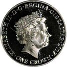 1 Crown - Elizabeth II (1940s - The Wedding)