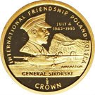 ⅕ Crown - Elizabeth II (General Sikorski)