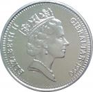 10 Pence - Elizabeth II (3rd portrait; large type)