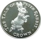 1 Crown - Elizabeth II (Peter Rabbit)