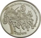 1 Crown - Elizabeth II (Horses and Carriage)