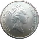 10 Pounds / 14ECUS - Elizabeth II (Mounted Knight)