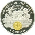 1 Crown - Elizabeth II (The Hanging Gardens of Babylon)