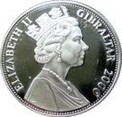 1 Crown - Elizabeth II (Four Portraits)