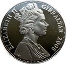 1 Crown - Elizabeth II (Sir Thomas Masterman Hardy)