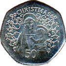50 Pence - Elizabeth II (Christmas)
