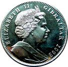 1 Crown - Elizabeth II (50th Anniversary of Coronation)