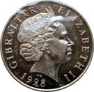 5 Pounds - Elizabeth II (Eurofighter over map)