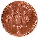 2 Pence - Elizabeth II (3rd portrait)