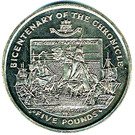 5 Pounds - Elizabeth II (Gibraltar Chronicle 200 Years)