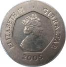 20 Pence - Elizabeth II (3rd portrait)