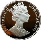 1 Crown - Elizabeth II (1923 Wedding Portrait)