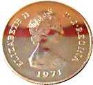 25 New Pence - Elizabeth II (2nd portrait; Silver Proof Issue)