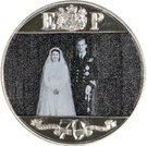 1 Crown - Elizabeth II (1940s - The Wedding)