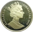 1 Crown - Elizabeth II (The Queen Mother as a child in 1903)
