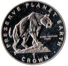 1 Crown - Elizabeth II (Sabretooth Tiger)