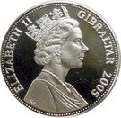 1 Crown - Elizabeth II (Lord Cuthbert Collingwood)