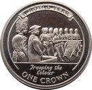 1 Crown - Elizabeth II (Trooping the Colour)