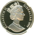 1 Crown - Elizabeth II (Queen Elizabeth I; Silver Proof)